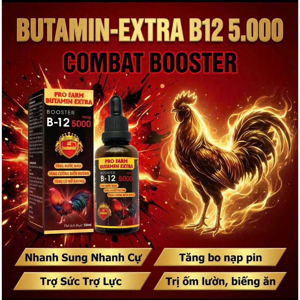 butamin extra B12-5000 tăng nước máu, tăng cường biến dưỡng