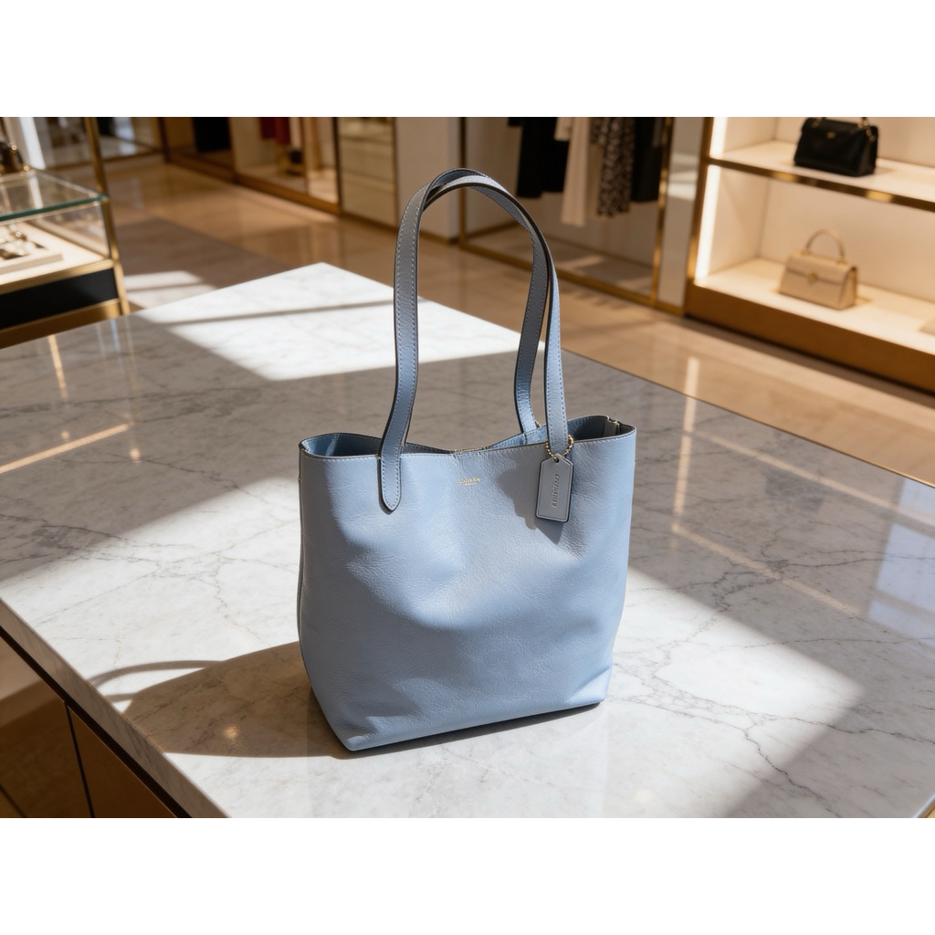 Túi Coach Manhattan Grain Leather Tote Bag