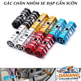 Set 2 Gác Chân Nhôm Xe Đạp – Phụ Kiện Gắn Trục Bánh Sau