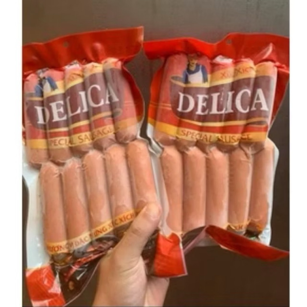 500GR XÚC XÍCH DeLica - DABACO ( 10c )