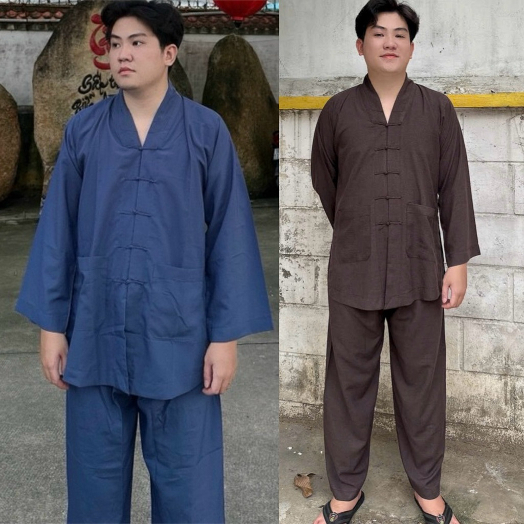 La Hán Nam #  Đồ Bộ# Quần Áo Đi Chùa