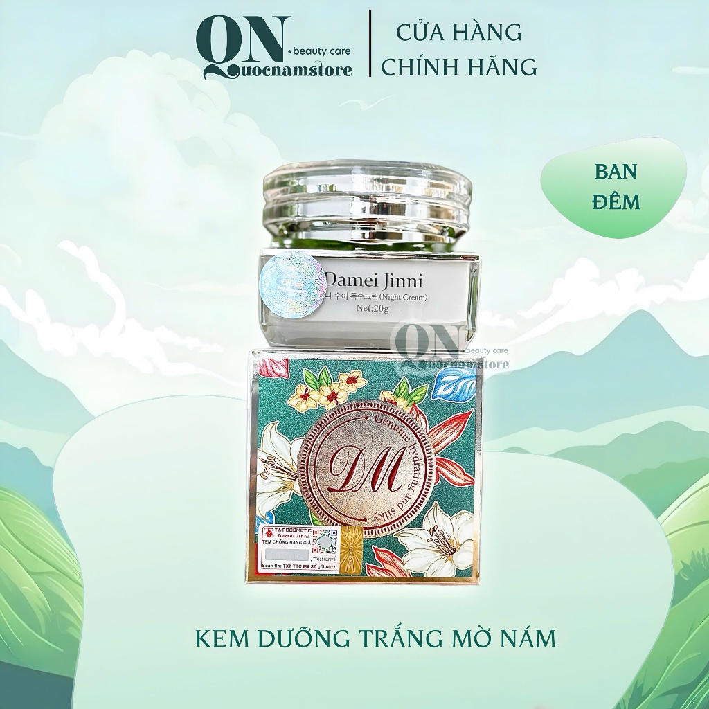 Kem Face ĐÊM DEMEJINE (Damei Jinni) T&T 20gr (trắng)