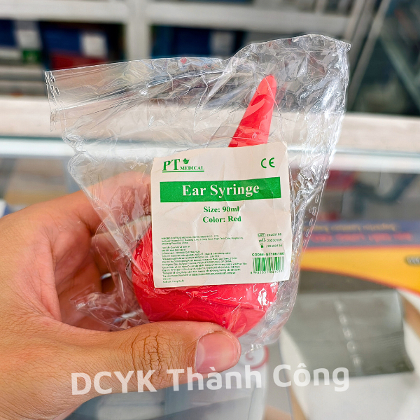 Quả bóp cao su PT Medical Ear Syringe 90ml Red