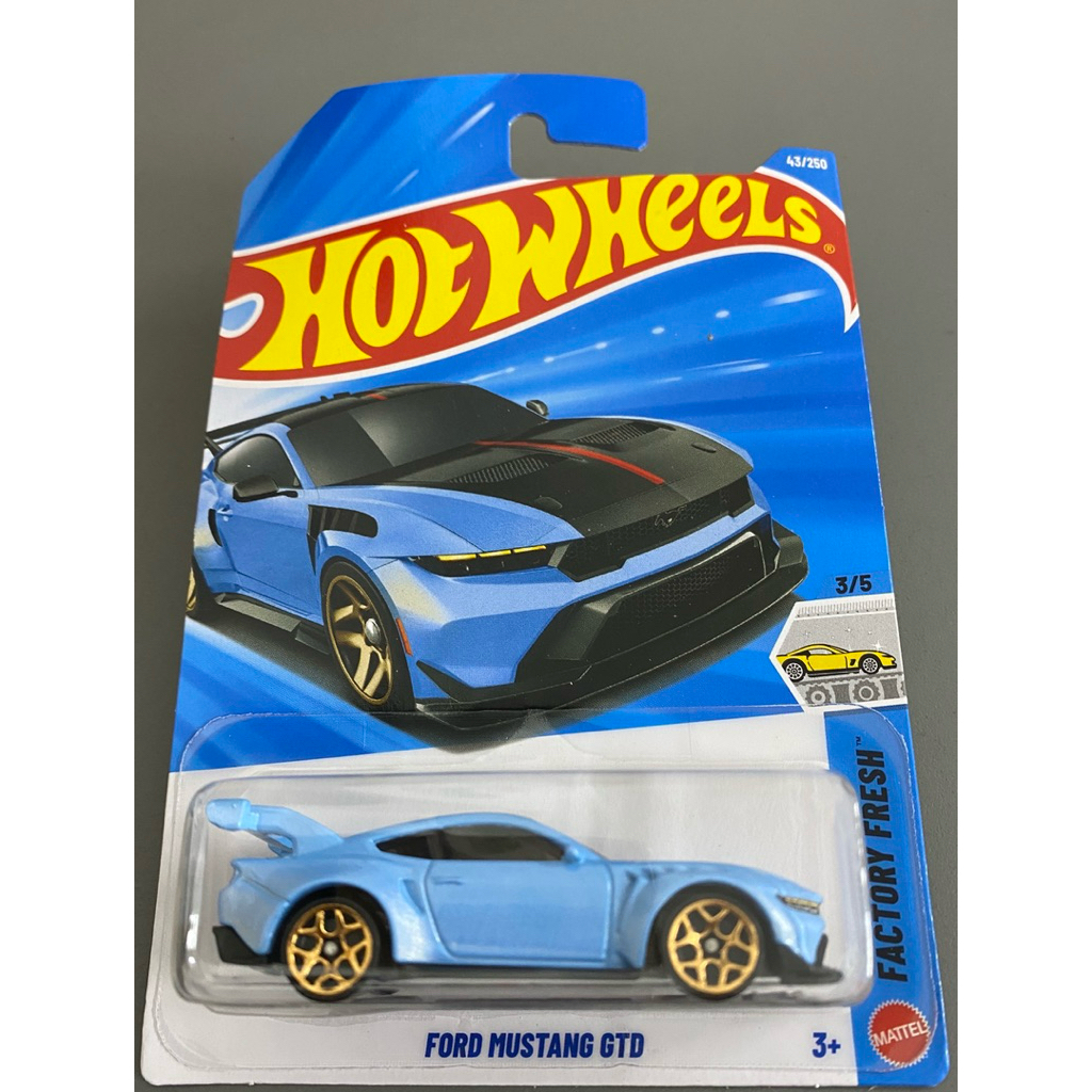 Xe Mô Hình Hot Wheels 1/64 Seen Diecast - Ford Mustang GTD