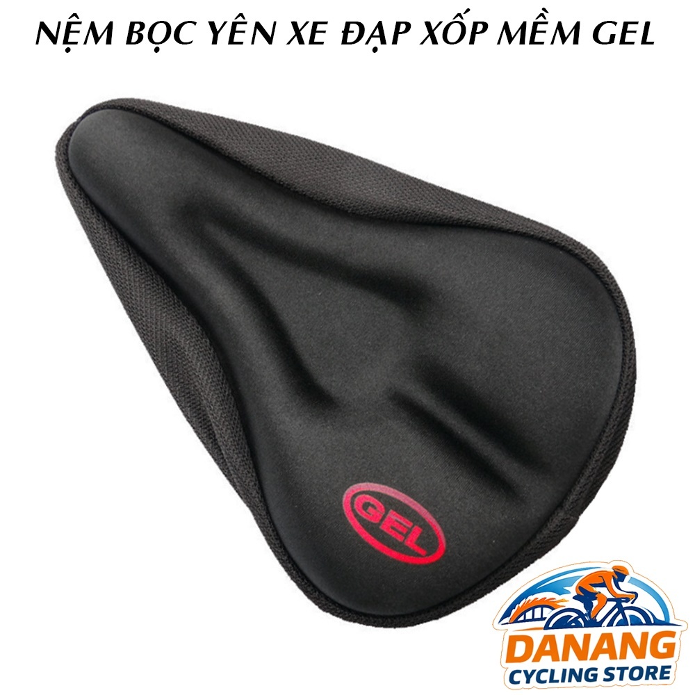 Nệm Bọc Yên Xe Đạp Gel Xốp Mềm Êm Ái