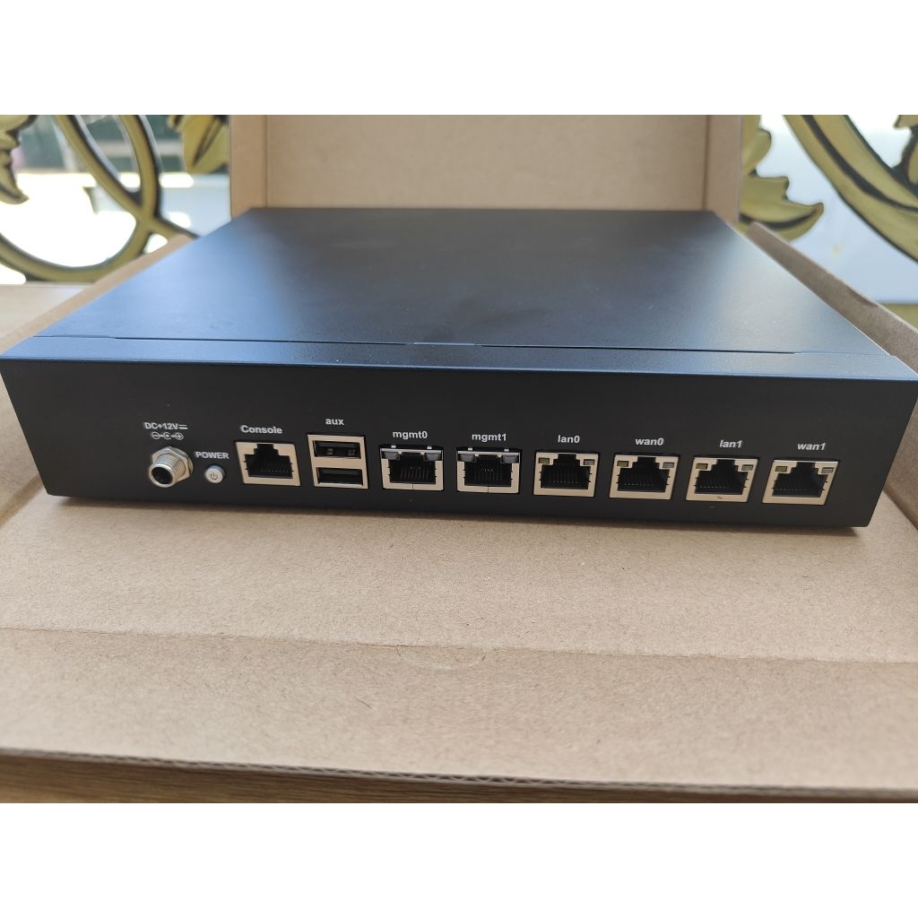 PC Router X86 Firewall Lanner FW-7551A - 8G Ram ECC - Mikrotik 64G LV6