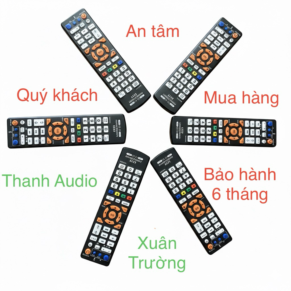 Khiển học lệnh dùng cho ONKYO CR U1, CR U3, CR U3LT và U1X có bass/treble dùng ngay