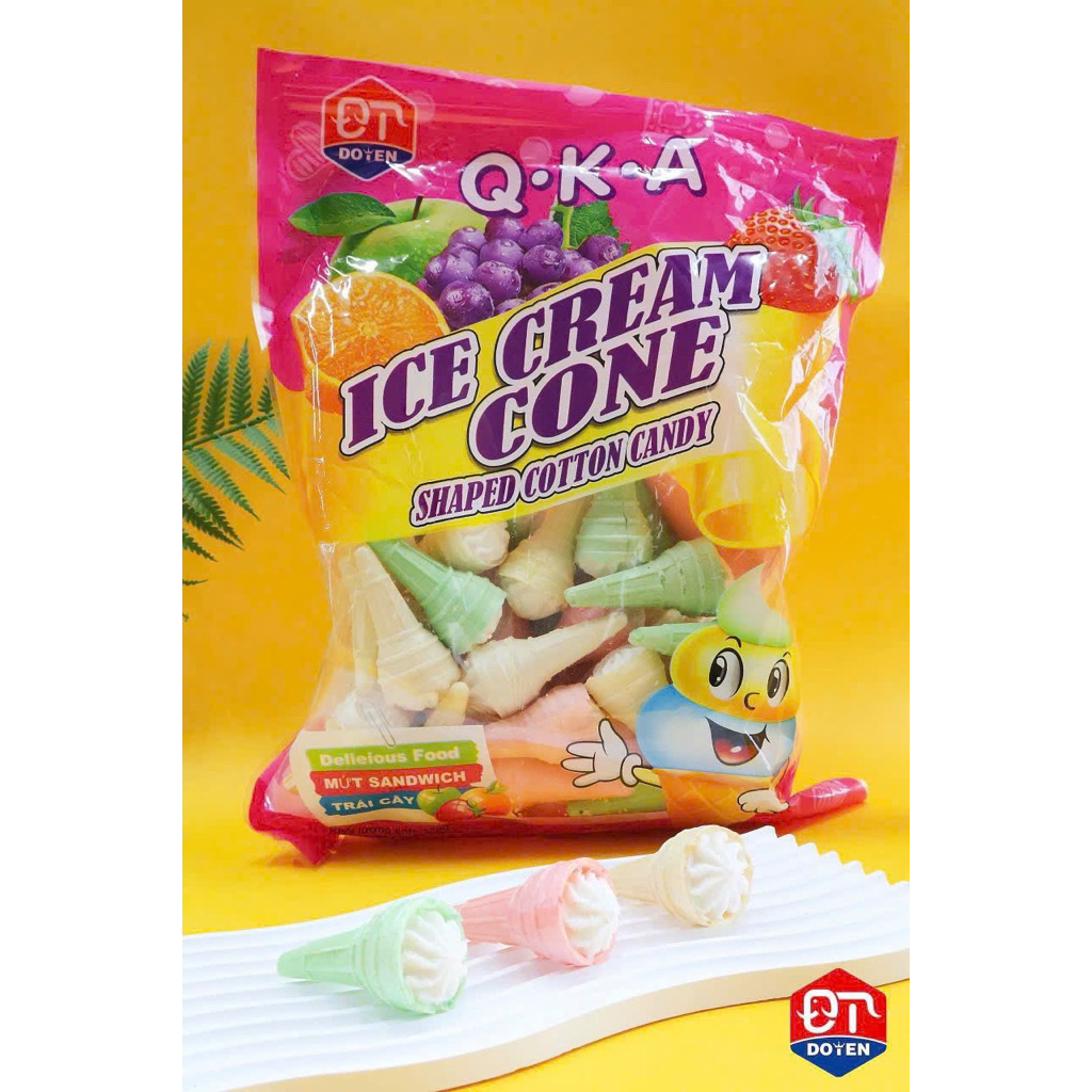 Kem bông ốc quế