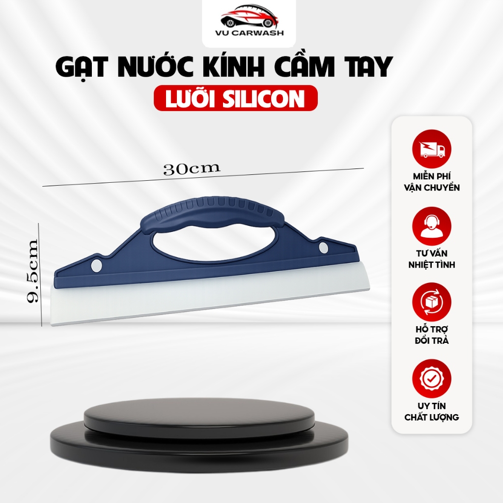 Tay Gạt Nước Silicon Chuyên Dụng Rửa Kính Ô Tô, Xe Hơi chữ V