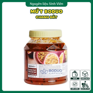 [Chính hãng có VAT] Mứt sinh tố trái cây Boduo 1L đủ vị, date mới, nguyên liệu pha chế đồ uống