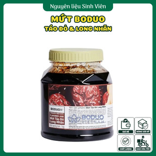 [Chính hãng có VAT] Mứt sinh tố trái cây Boduo 1L đủ vị, date mới, nguyên liệu pha chế đồ uống