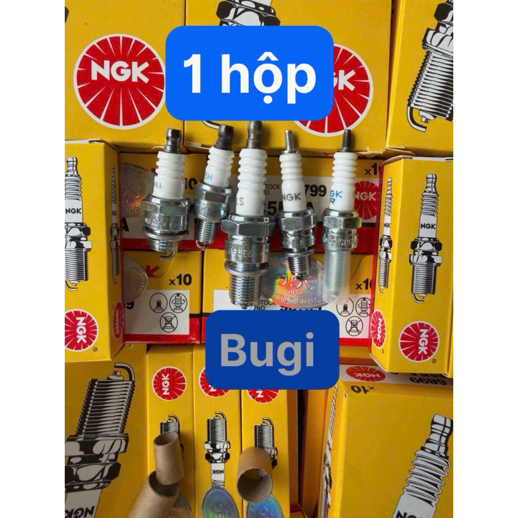 Bugi c6,c9,Bugi N,G,K,1 HỘP 10C,Bugi 2 thì,Bugi 4 thì,Bugi máy cưa,Bugi máy cắt cỏ,Bugi máy nổ,Bugi 