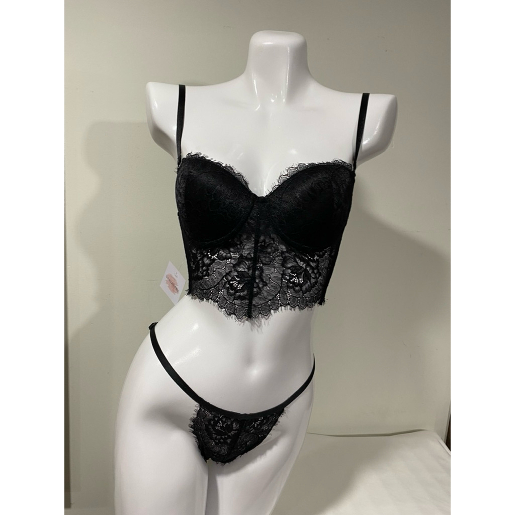 Bộ đồ lót nữ, nội y nữ ren sexy thiết kế croptop Gin Lingerie,có gọng, nâng ngực | BigBuy360 - bigbuy360.vn