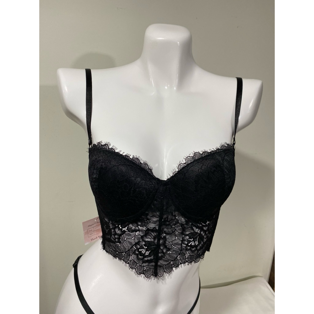 Bộ đồ lót nữ, nội y nữ ren sexy thiết kế croptop Gin Lingerie,có gọng, nâng ngực | BigBuy360 - bigbuy360.vn