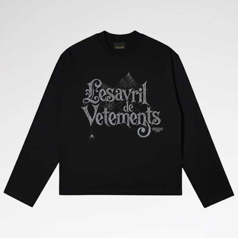 Áo Thun Dài Tay La Veuve Long Sleeve T-Shirt - Lesavril de Vetements