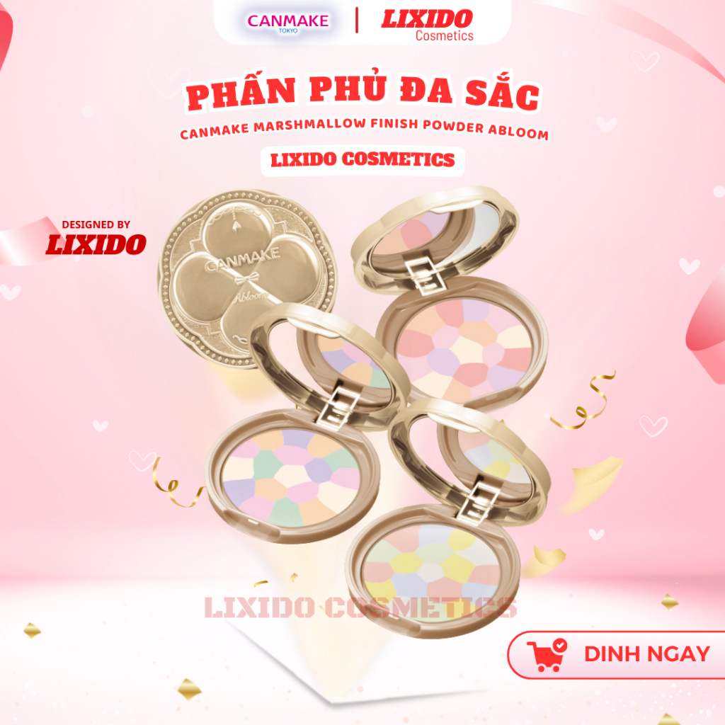 Phấn Phủ Đa Sắc Canmake Marshmallow Finish Powder Abloom – Làn Da Mịn Màng, Rạng Rỡ