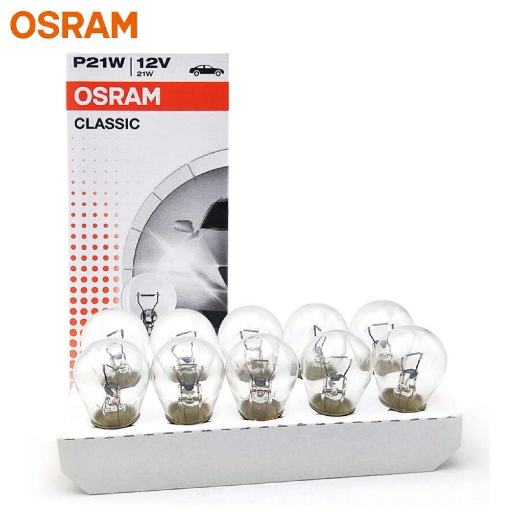 Bóng đèn 1 tóc osram P21W 12V ( hộp 10 bóng )