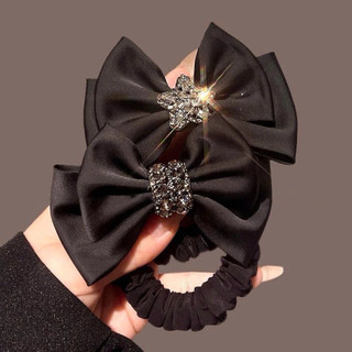 Dây buộc tóc scrunchie nơ, đá, trai sang chảnh cao cấp – Phụ kiện tóc nữ Hàn Quốc – N'Lee House