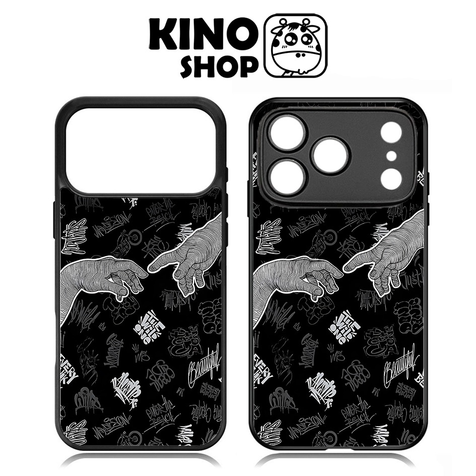 Ốp lưng iPhone KINOSHOP [ ZL 279 ] in chuyển nhiệt ốp lưng nhôm viền dẻo chống ố vàng ip 17 17 Pro 1