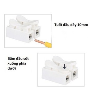 100 chiếc / 50 chiếc cút nối dây điện CH2