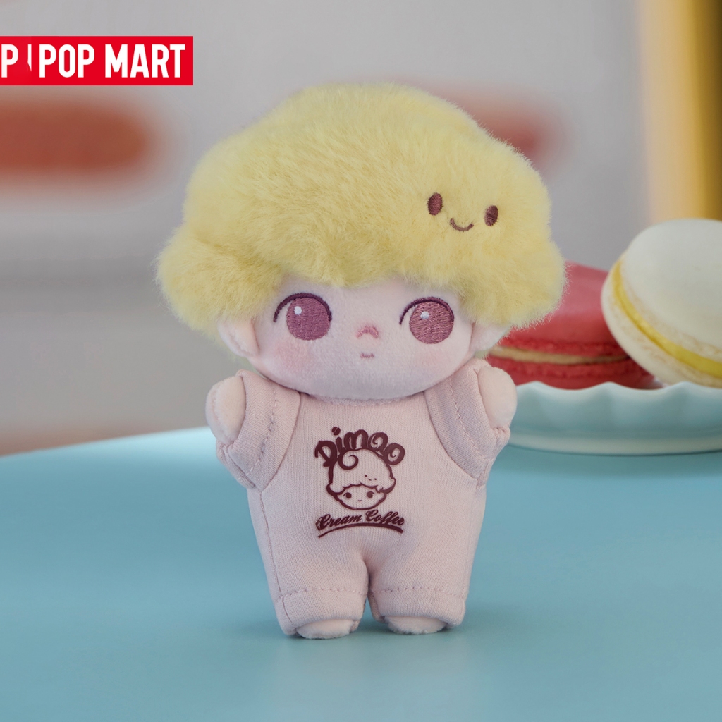 POP MART DIMOO Crush on Coffee Series-Soft-faced Plush Keychain Blind Box