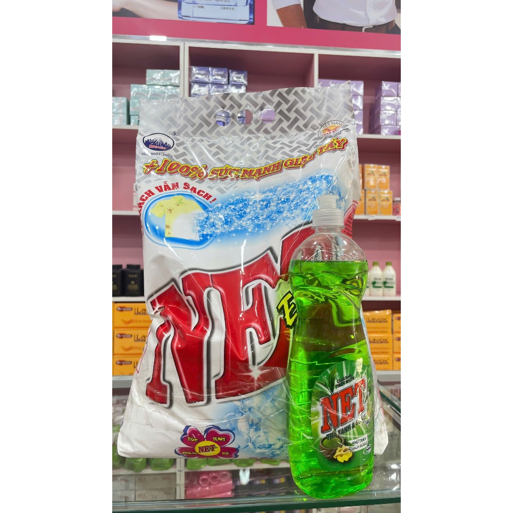 Bột giặt NET sức mạnh giặt tẩy