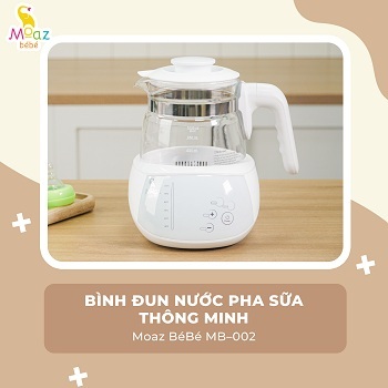Bình đun nước thông minh Moaz BéBé MB002