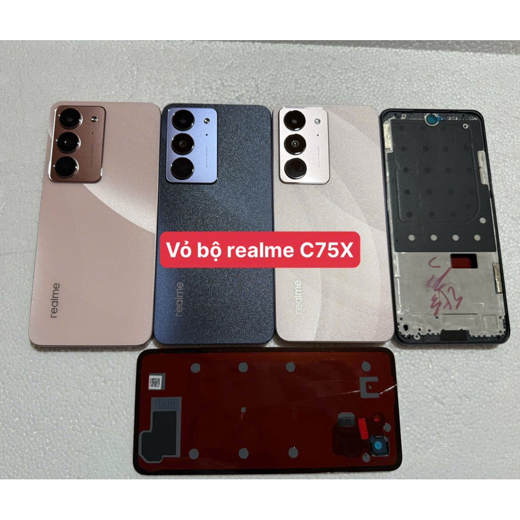 vỏ bộ realme C75X