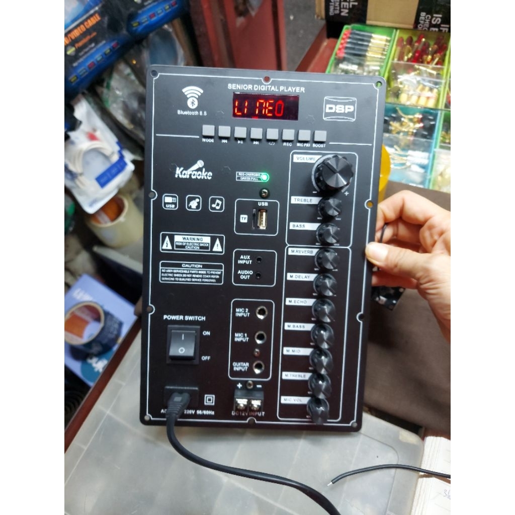 Mạch Loa Kéo 18×28 Có Rever DSP