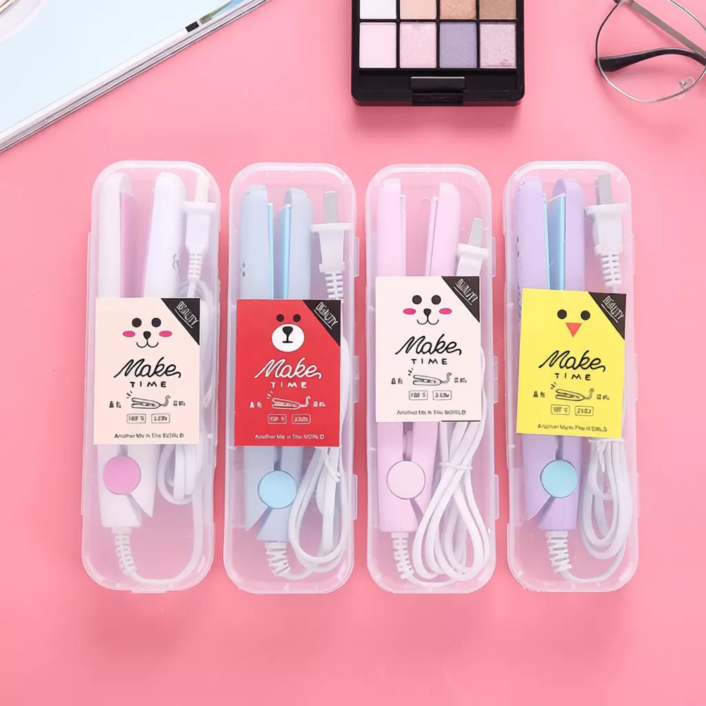 Máy duỗi tóc, máy uốn tóc, ép tóc, kẹp tóc mini hình thú