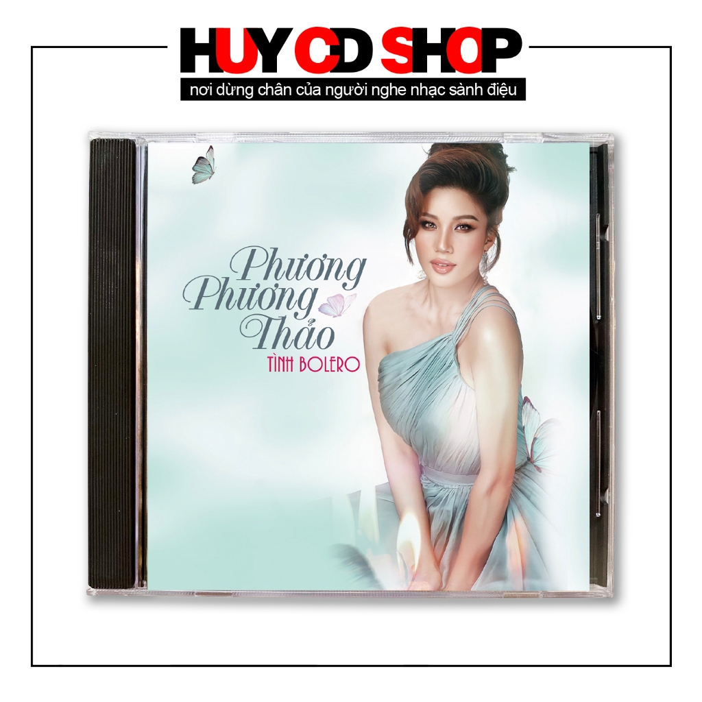 Đĩa CD Phương Phương Thảo - Tình Bolero - Nhạc vàng Bolero - Đĩa lòng trắng