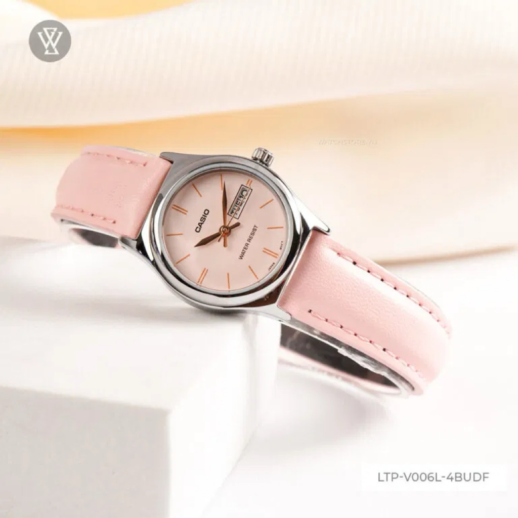 Đồng Hồ Casio 25mm Nữ LTP-V006L-4BUDF