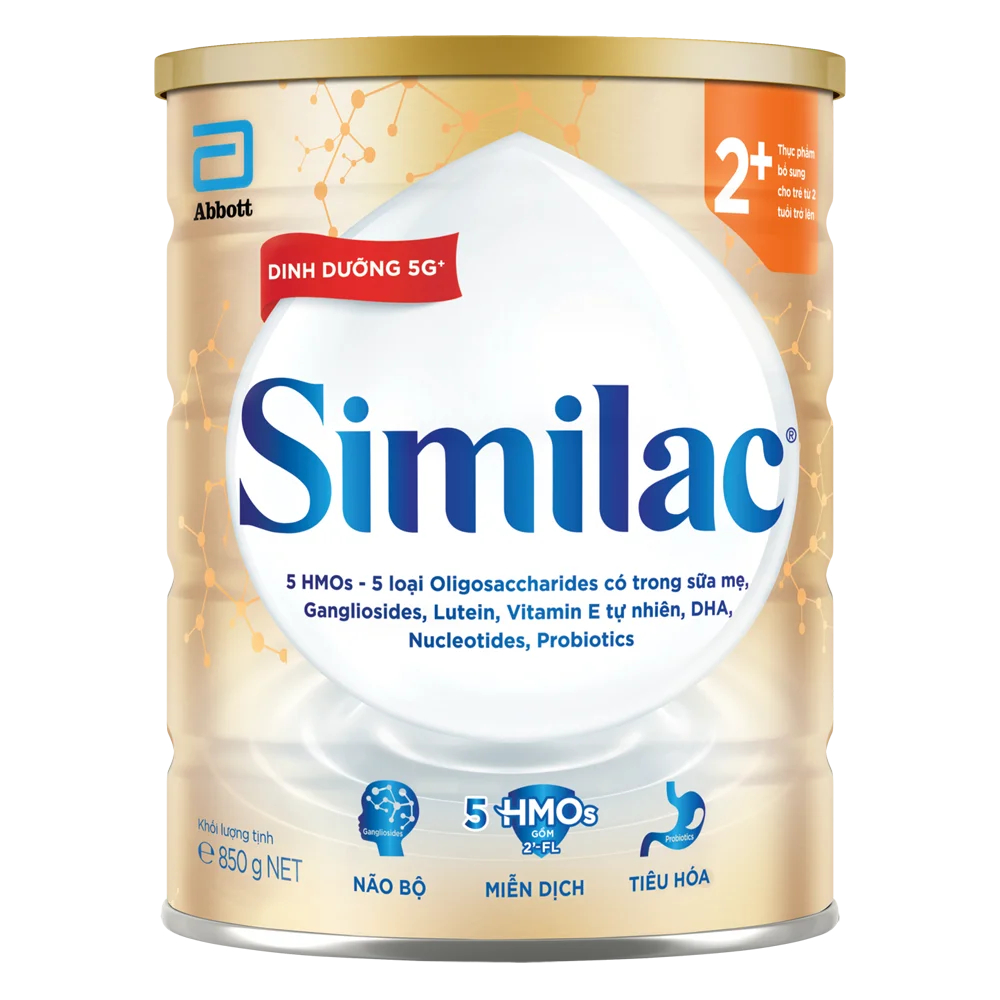 Sữa Similac 5G 2+ (2-6 tuổi)