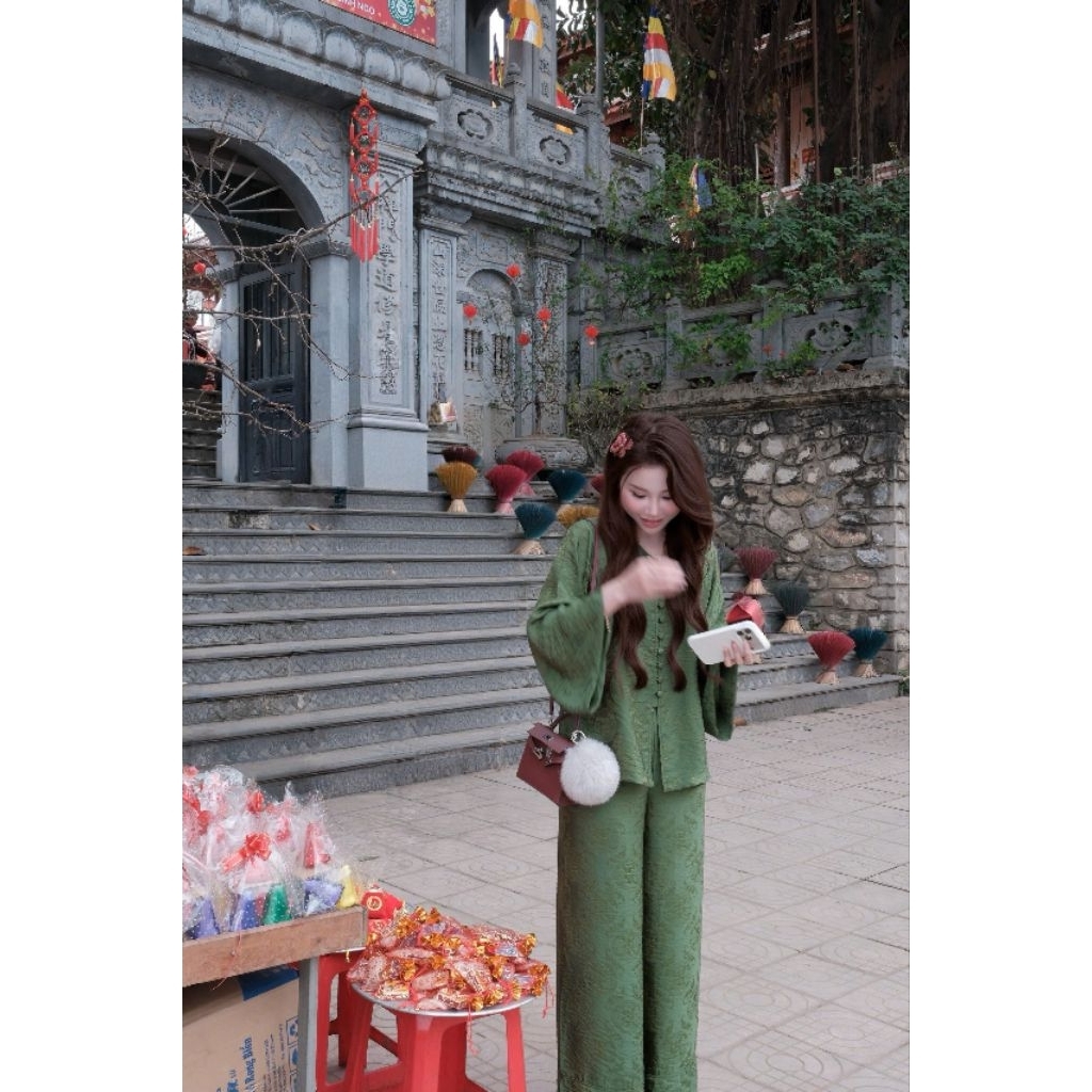 Daybyday Set pháp phục " Như ý liên y "