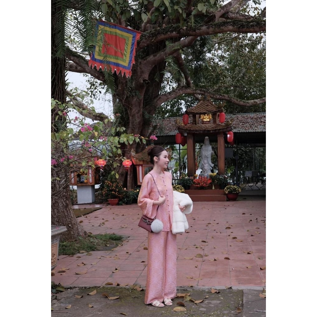 Daybyday pháp phục tơ " Diệu Ân " hình thật 100%