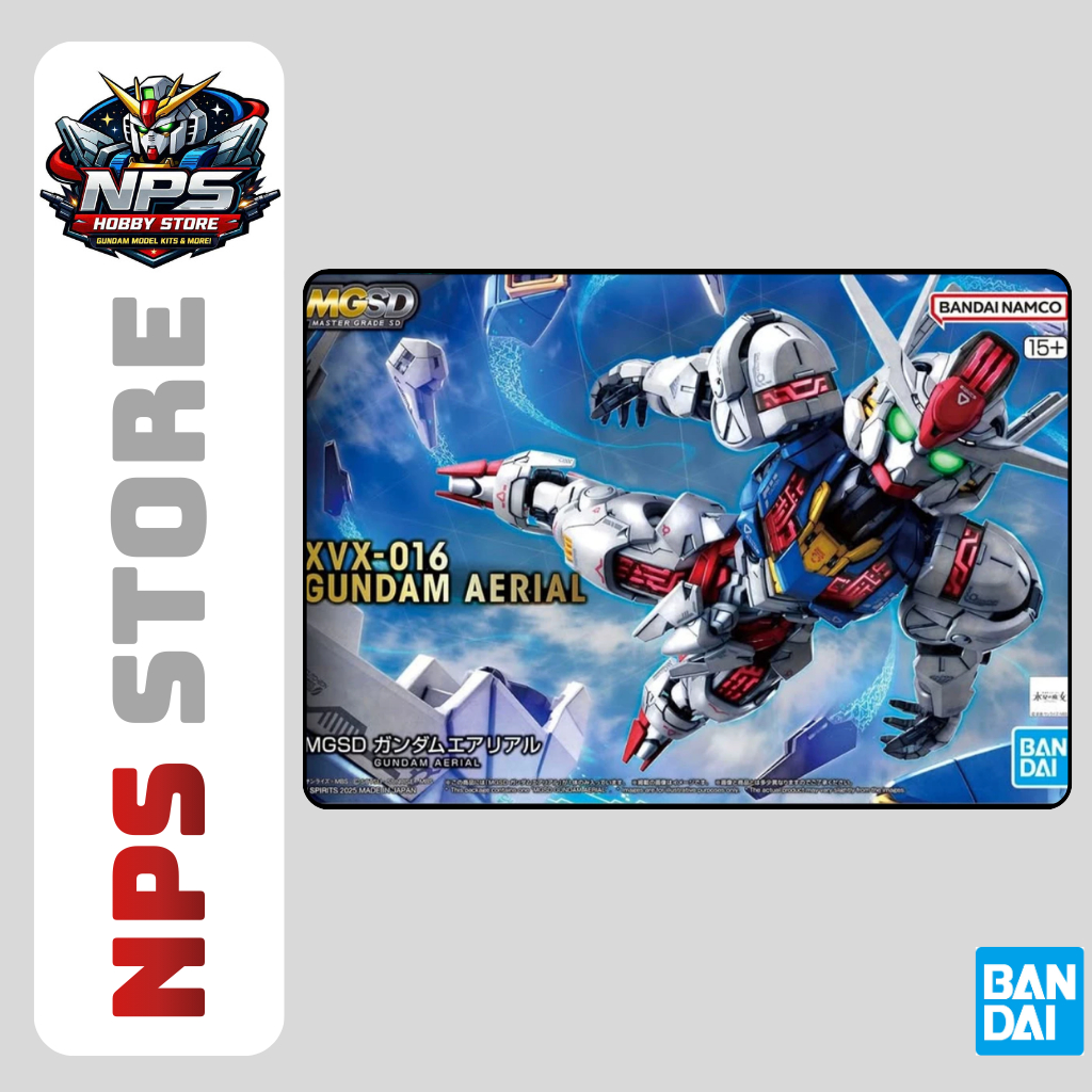 Mô hình lắp ráp MGSD Aerial chính hãng Bandai