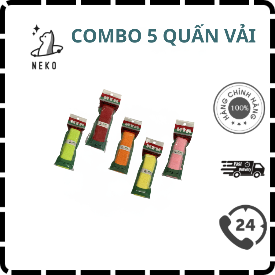 [ Combo ] 5 quấn cán vải sale 20%