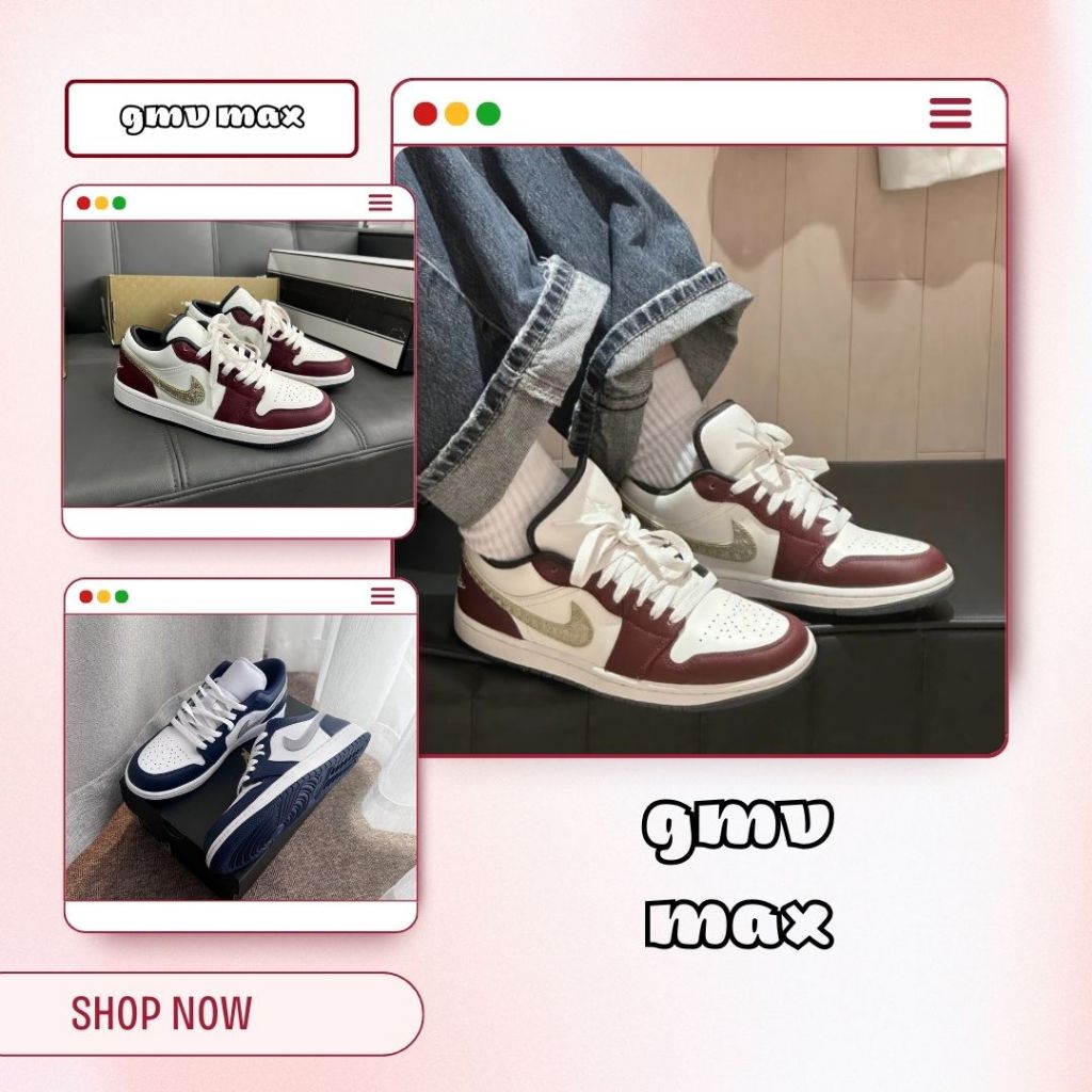 Giày _JD_Cổ Thấp Nam Nữ, Giày Thể Thao Rồng Vàng Xanh Navy Full Box Bill