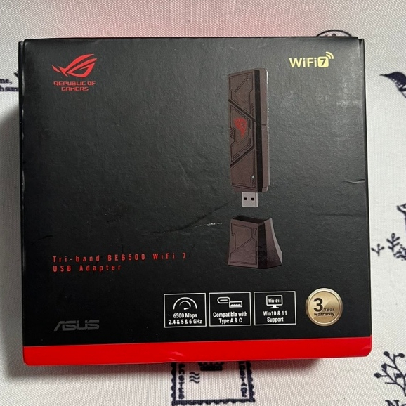 ASUS ROG USB-BE92 | BE6500 | Tri-band | WiFi 7