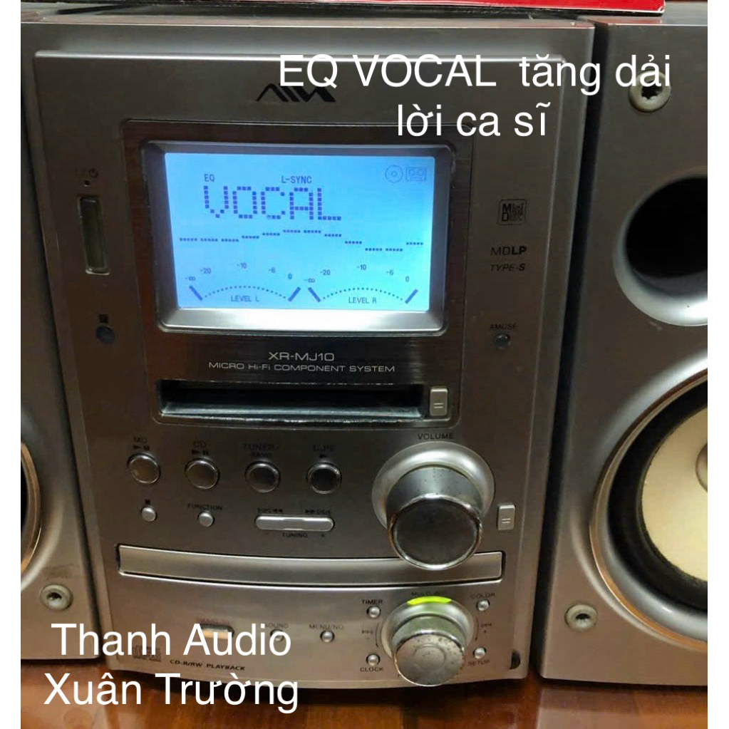 Khiển học lệnh dàn AIWA XR- MJ1 và XR- MJ10