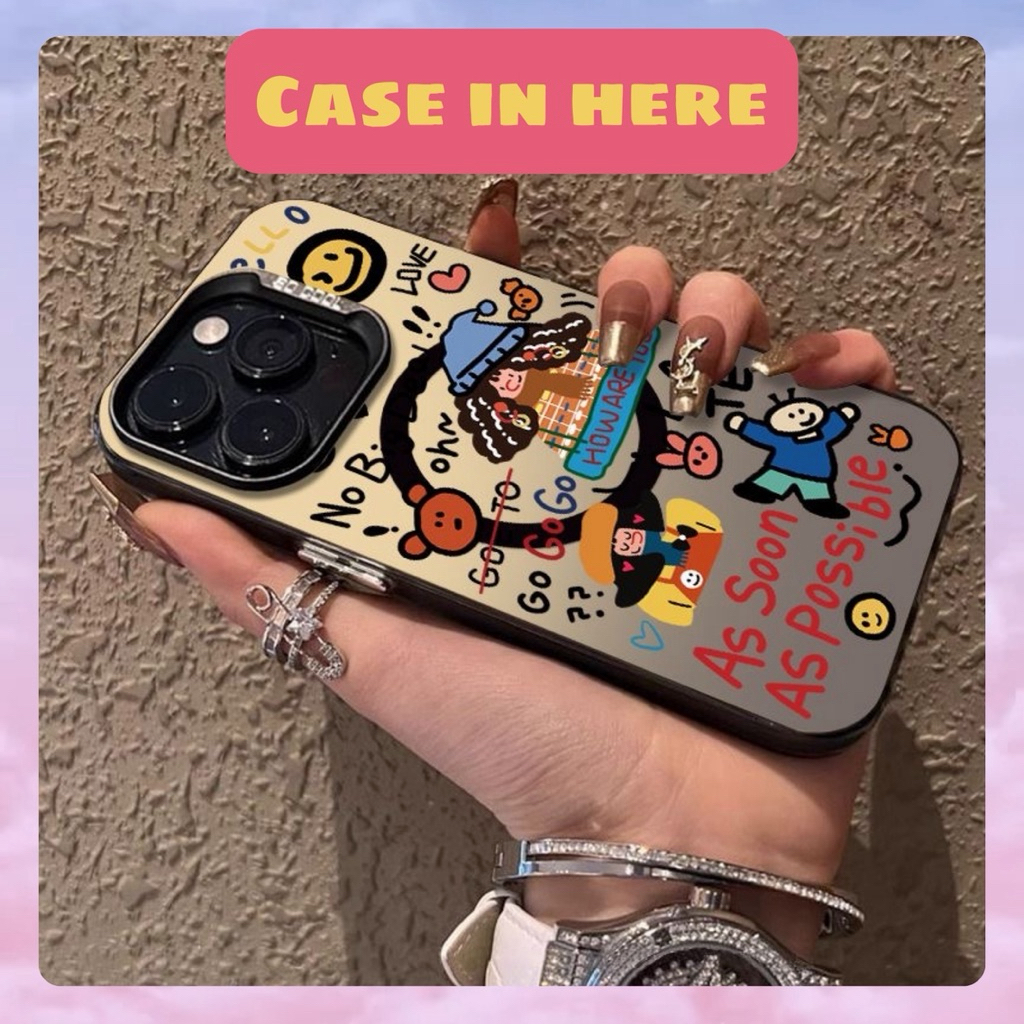 Ốp lưng điện thoại iphone how are you có dòng từ tính 218