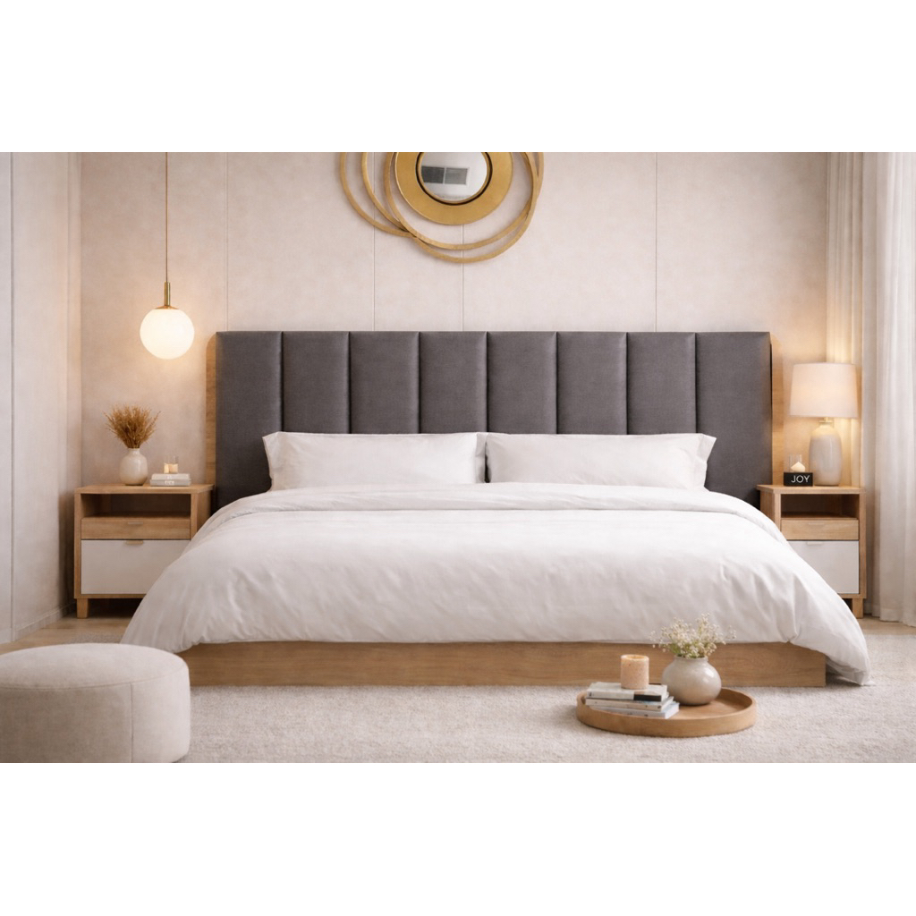 20*50-TẤM ỐP TRANG TRÍ ĐẦU GIƯỜNG BỌC DA CAO CẤP – HELEN’S INTERIOR