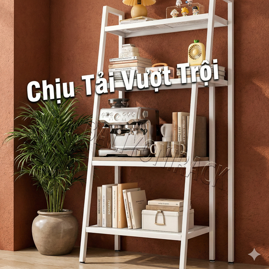 Bali Kệ Trang Trí Ban Công 5 Tầng - Kệ Sắt Chữ A Lưới Tổ Ong Chống Gỉ Decor Góc Chill Cà Phê | BigBuy360 - bigbuy360.vn