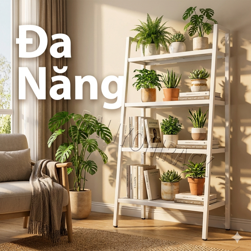 Bali Kệ Trang Trí Ban Công 5 Tầng - Kệ Sắt Chữ A Lưới Tổ Ong Chống Gỉ Decor Góc Chill Cà Phê | BigBuy360 - bigbuy360.vn