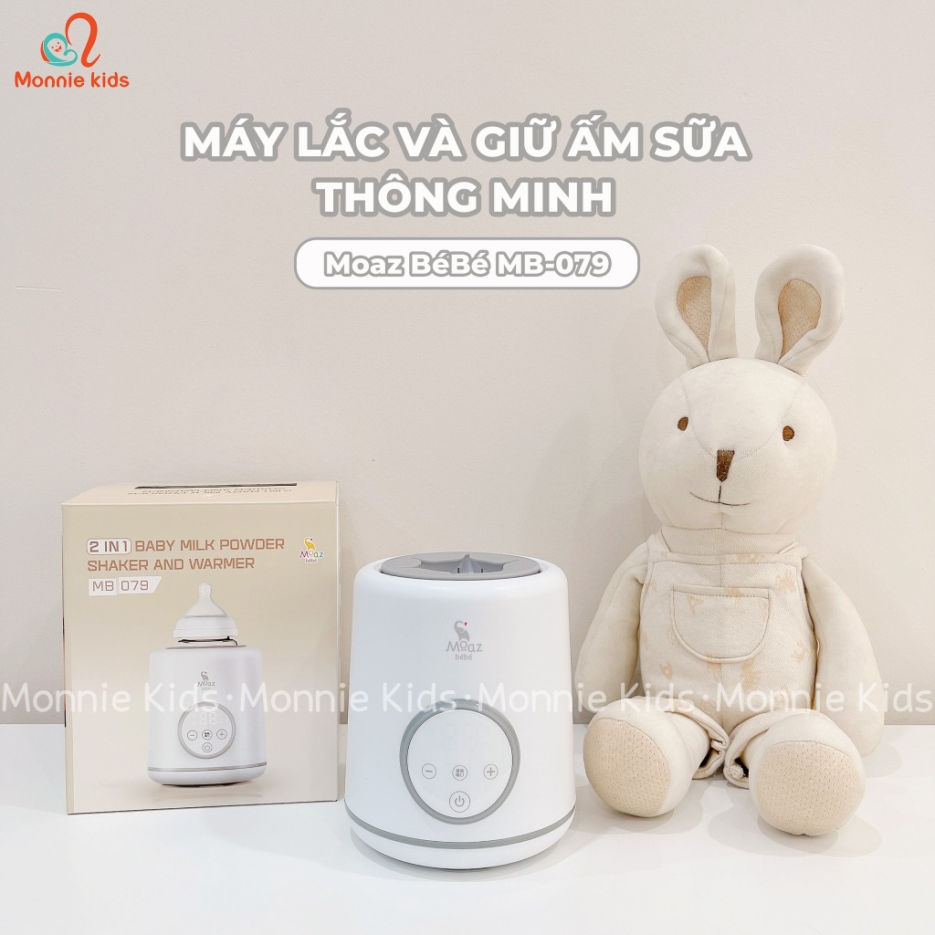 Máy lắc sữa thông minh Moaz BéBé MB079