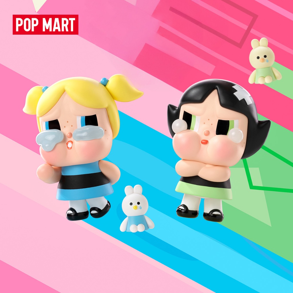 POP MART CRYBABY × Powerpuff Girls Series-whole set