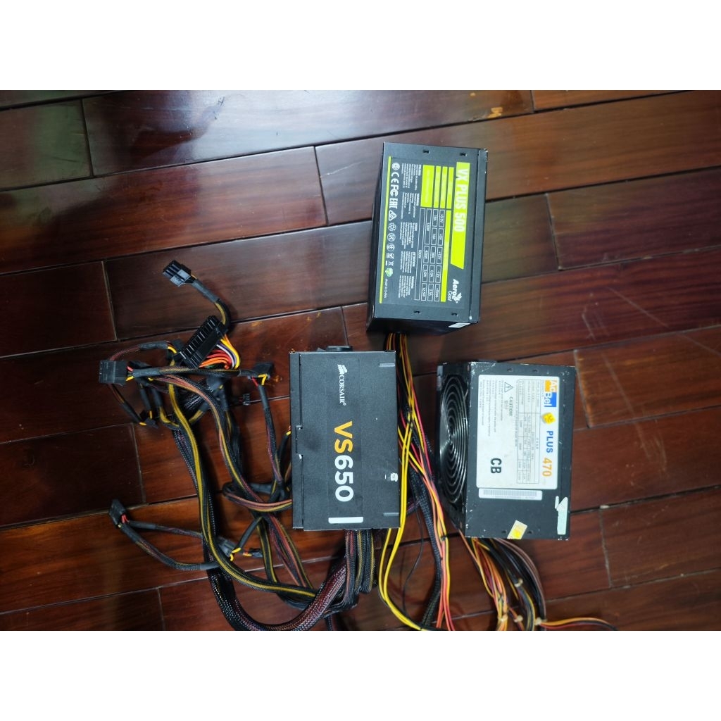 Nguồn máy tính cũ từ 500w/550w/600w/650w/... Bảo Hành 1 tháng