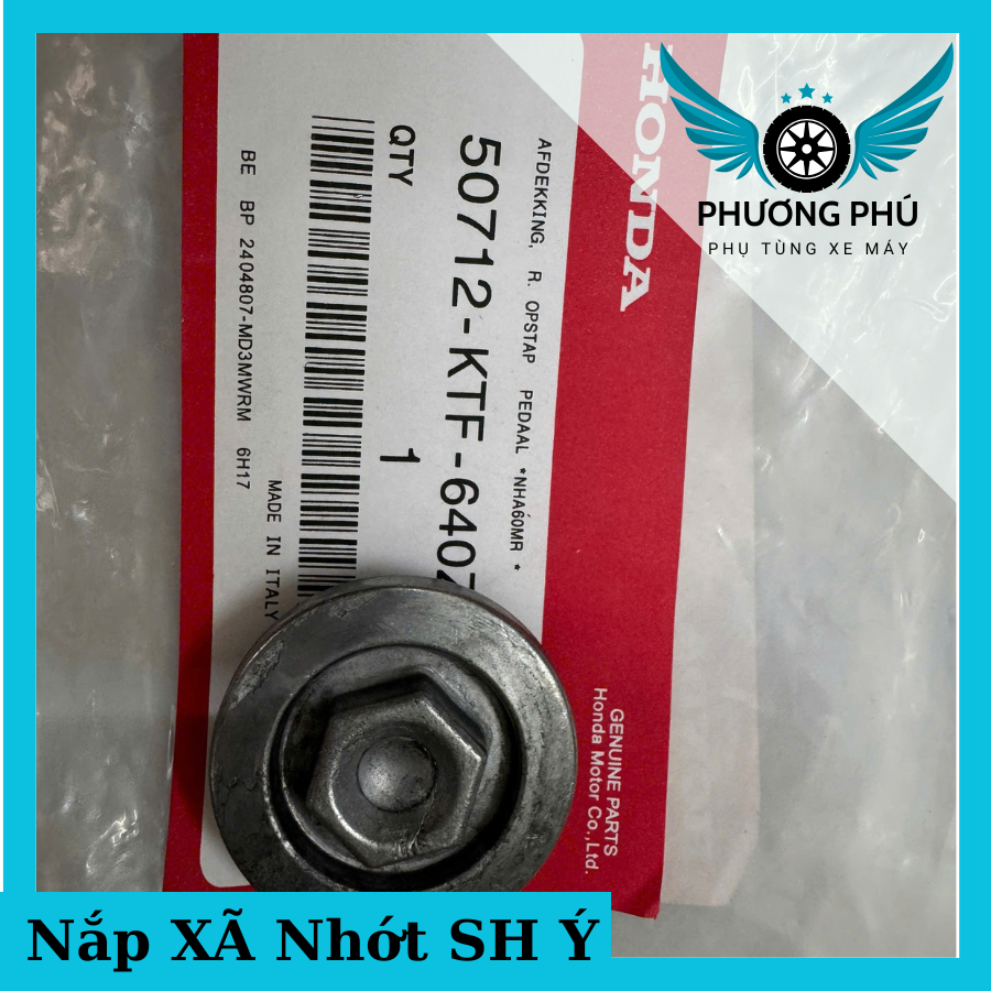 Nắp xả nhớt zin sh ý ps Dylan