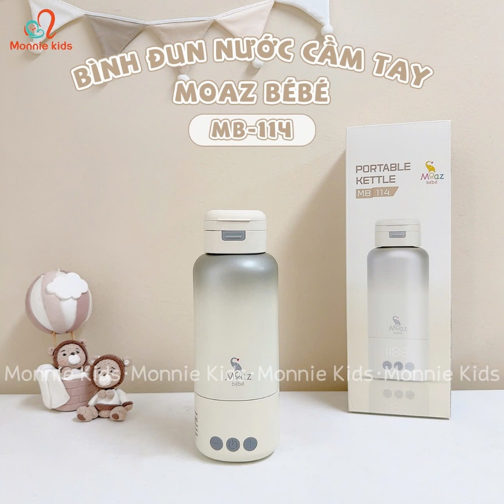 Bình đun nước di động cầm tay Moaz BéBé MB114