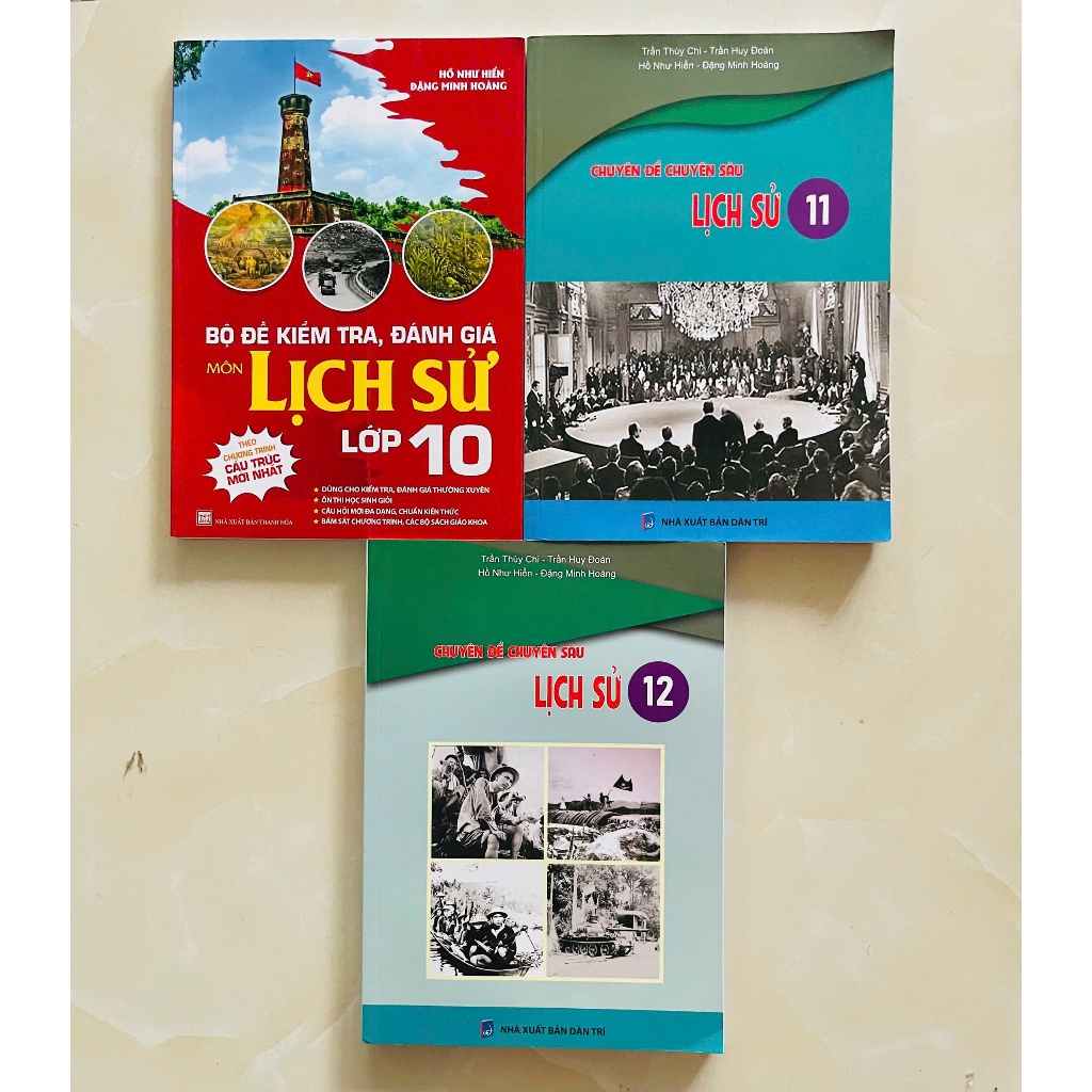 Sách - chuyên đề chuyên sâu lịch sử lớp 10 11 12 (biên soạn theo chương trình GDPT 2018)